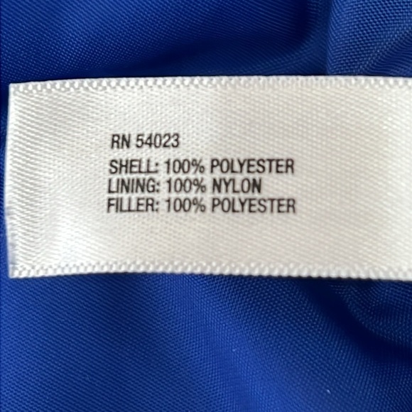 Gap Kids Puffer Vest Size S (6-7) Blue Inside and Outside Pockets Like New - Picture 9 of 12